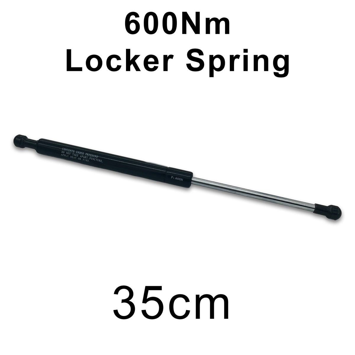 QAS Truck Body Locker Spring - 35cm, 600Nm