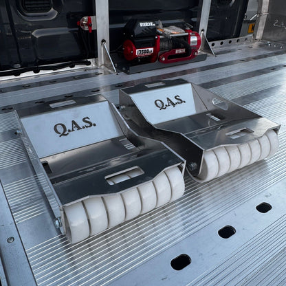 Recovery Truck Roller Dolly Skate Wheel Loader (Steel)