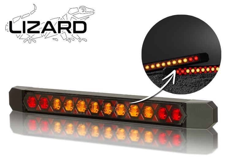 Rear multifunction light with dynamic direction indicator LZD 3141