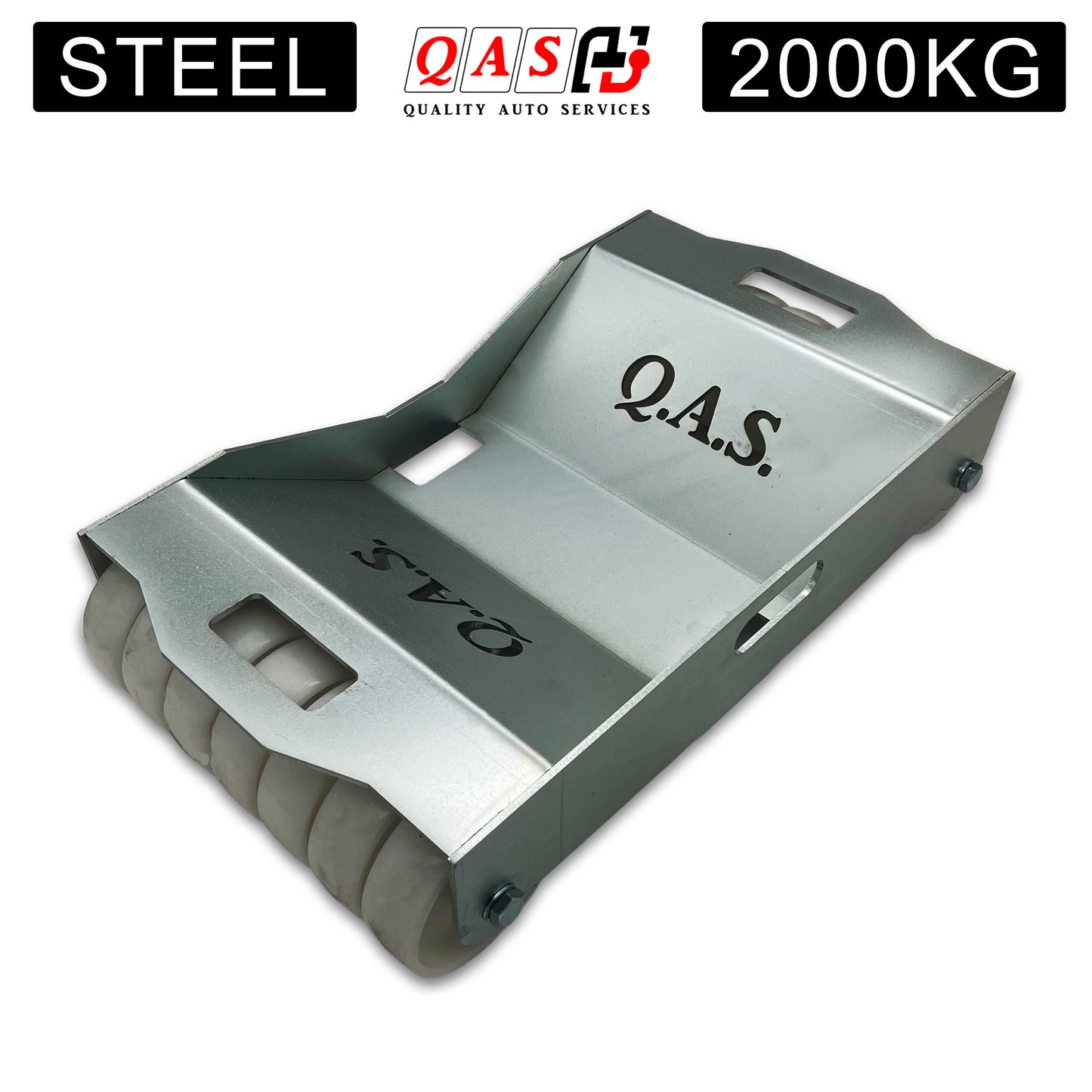 Recovery Truck Roller Dolly Skate Wheel Loader (Steel)